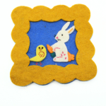 Handmade Felt Easter wall Hanging Decoration - Image 2